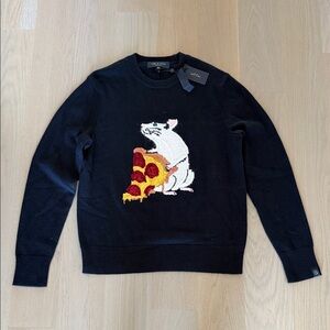 RARE Rag & Bone Pizza Rat Sweater